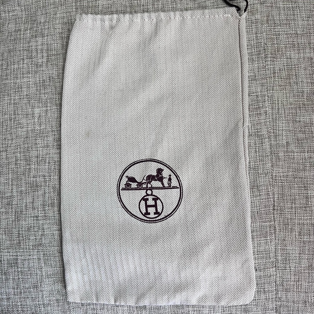 Hermès Shoe Dust Bag with Logo - Picture 2 of 4